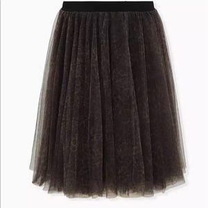 NEW BETSEY JOHNSON TORRID CHEETAH BALLET TULLE SKIRT - Sz 3x 22 24